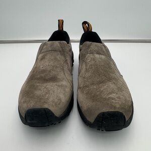 MERRELL Jungle Moc Taupe Suede Slip On Comfort Shoes Women Size 9 Wide J60788W